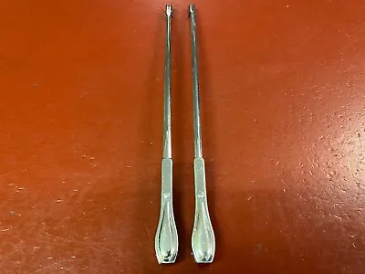 Vintage 9  Stainless Wiper Arm Pair Vintage Antique Car • $34.99