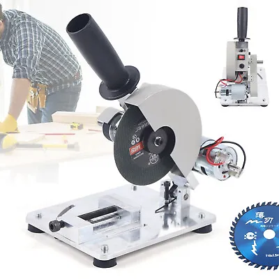 Mini Table Saw 4in 0-45 Miter Saw Portable Small Hobby Chop Saw Cutting Machine • $99.75