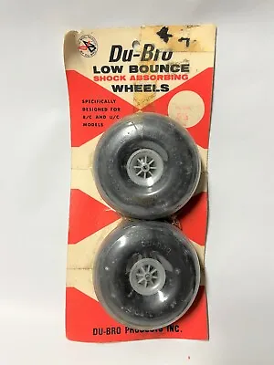 Du-bro Vintage Rc Model Airplane Wheels 3 1/2   • $19
