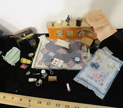 Lot Of 1:12 Dollhouse Miniatures  Bunches Of Mini Goodies!   #73 • $11.99