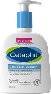 £10.54 • Buy Cetaphil Gentle Skin Cleanser, 236ml, Face & Body Wash, For Normal To Dry Skin,