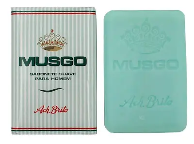 4 X Claus Porto Ach. Brito Musgo Real Men Body Bath Vintage Toilet Soap • $24