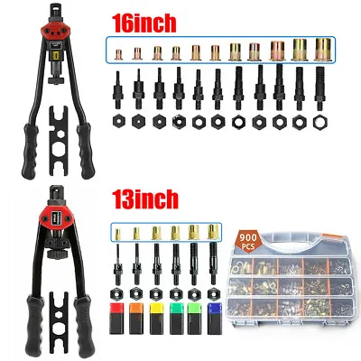 Rivet Gun Kit Rivnut Thread Setting Tool Nut Setter NutSert Metric SAE Riveting • $52.90