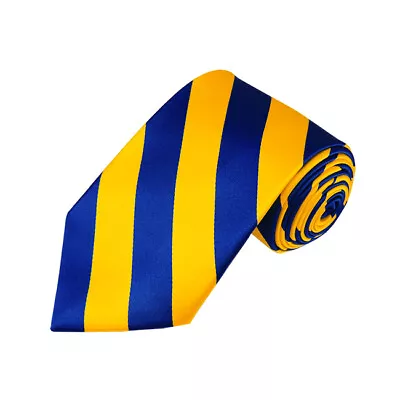 Romario Manzini® Men's Collegiate Stripe Woven Tie (22 Colors) • $12