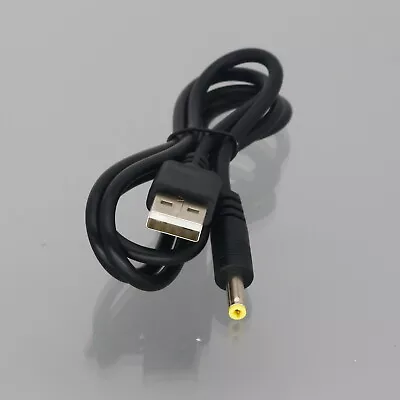 USB-A To DC 5v 4.0mm/1.7mm Power Adapter Cable Lead 80cm Charger For Sony-PSP • $0.99