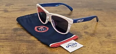 Oakley Frogskins Team USA Red Positive Iridium 09013-85 Sunglasses • $77