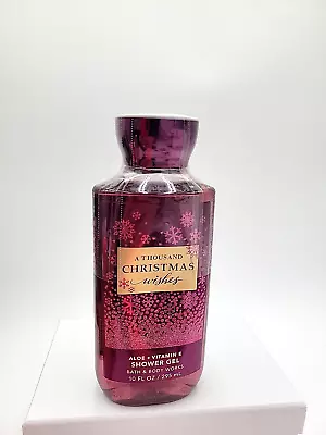 Bath & Body Works A Thousand Christmas Wishes Shower Gel Vitamin E 10 Fl Oz • $12.95