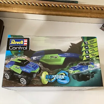 Revell Control NEPTURN STUNT CAr Boat  Waterproof & Super Spin For 8+ • £25