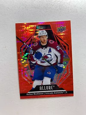 2022-23 Upper Deck Allure Nathan MacKinnon #1 RED RAINBOW • $2.50