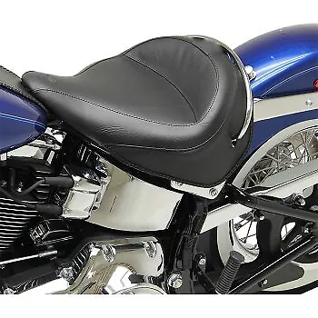 MUSTANG 76232 Vintage Wide Solo Vinyl Seat For 05-17 Softail Deluxe • $410