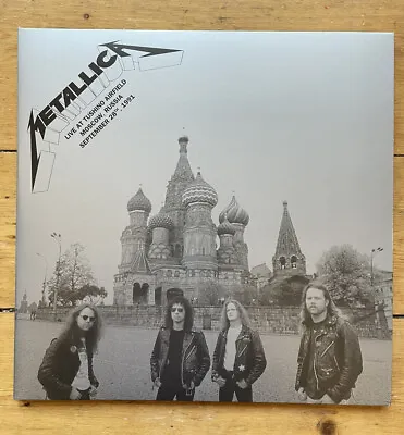£70.99 • Buy Metallica Black Album Deluxe Box 2 LP 5&6 Live Moscow 1991 Double Vinyl Tushino