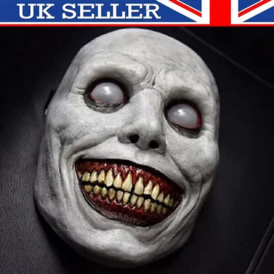 £9.93 • Buy Creepy Scary Exorcist Face Mask Smile Demon For Halloween Evil Cosplay Party Uk