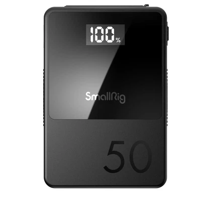 $179 • Buy SmallRig VB50 50Wh Mini V-Mount Li-Ion Battery #3579