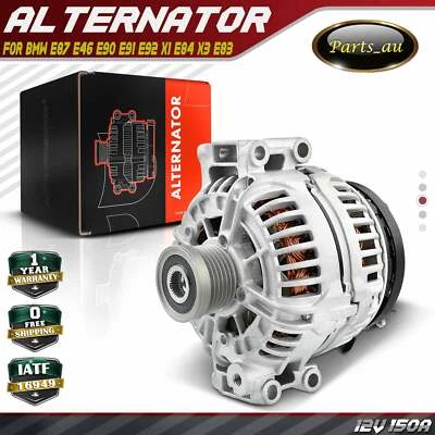 $269.99 • Buy Alternator For BMW E87 E88 120i E46 E90 E91 E92 318i 320i X1 E84 X3 E83 Petrol