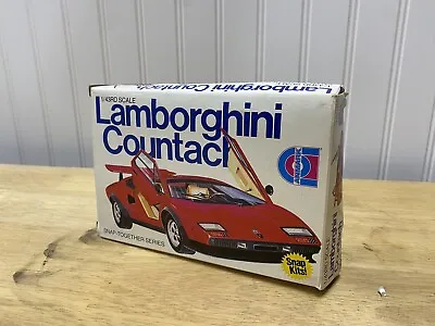 Anmark Lamborghini Countach Model Kit Vintage Snap Kit • $20