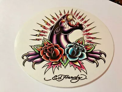 Ed Hardy 1970's Skateboard Deck Sticker Original LARGE Street# 8059519 NEW  • $5