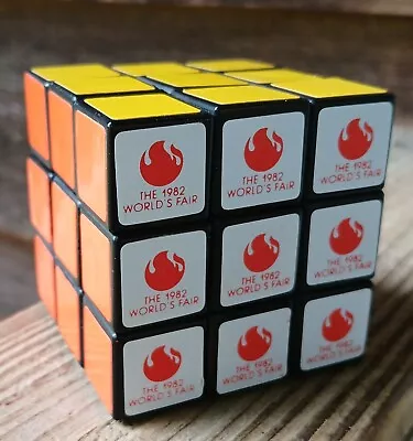 Vtg Rubik's Cube - 1982 World's Fair Souvenir • $40