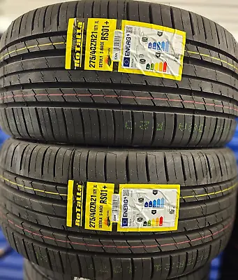 2x New Rotalla/tracmax Rs01+ 275/40 Zr21 Xl 107y Uhp Tyres 275 40 21 2754021 C+c • $302.11