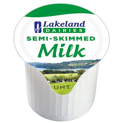 Lakeland Dairies UHT Semi Skimmed Milk Portions - 1x120 • £11.85