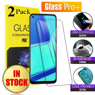 $6.45 • Buy 2X For Oppo A15 A52 A72 A91 A53 A53S A5 A9 Full Tempered Glass Screen Protector