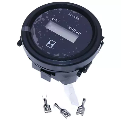 For Marine Boat Engine Waterproof 2  Round Gauge Durable Hour Meter 12V 24V 36V • $18.20