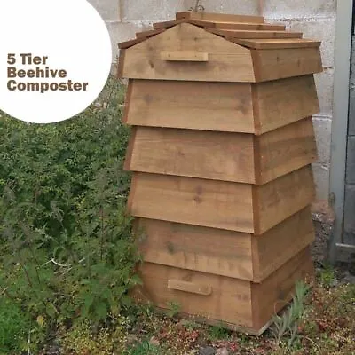 £545.87 • Buy Blackdown Beehive Wooden Composter - 4 Tier - Pre Built