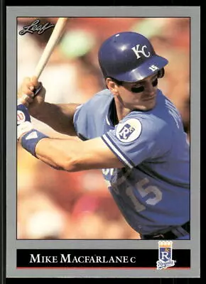 1992 Leaf #83a Mike Macfarlane • $1.79