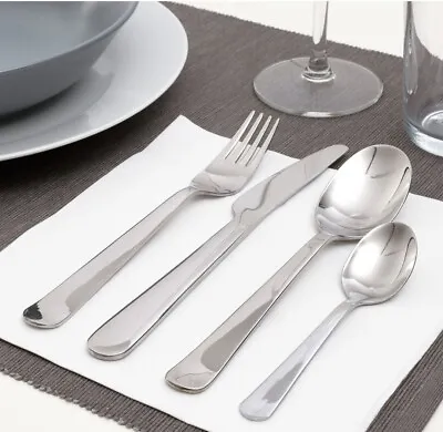 New IKEA Dragon 24-Piece Cutlery Set For 6 People Stainless Steel  • £30.99