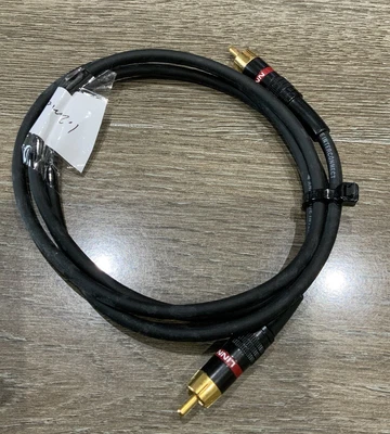£34.99 • Buy 2 LINN Gold Plated Phono RCA High Quality Analogue Interconnect Cables 1.2m Pair