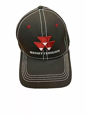 Massey Ferguson Dark Grey All Season Hat Embroidered & Adjustable • $19.99