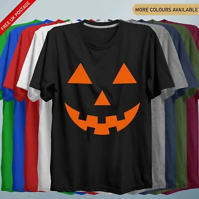 Halloween TSHIRTS Costume T-SHIRT Pumpkin Cheap Tee Fancy Dress MEN WOMEN KIDS • £12.90