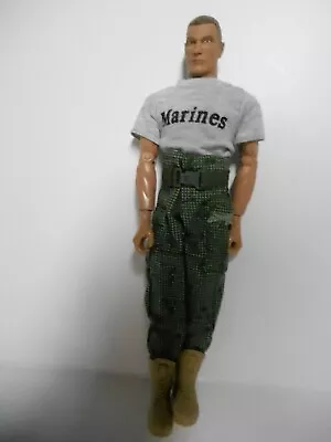Vintage Marine Figure Doll  12    (#15) • $9.99