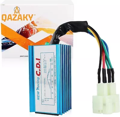 QAZAKY Racing 6 Pins AC CDI Box For GY6 50cc - 70cc 80cc 90cc 110cc 125cc 150cc  • £4.99