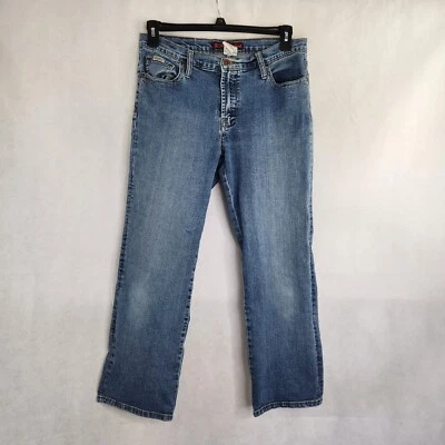 Vintage Z. Cavaricci Womens Mid Rise Denim Blue Mom Jeans Size 12 • $25