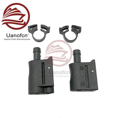 Fuel Line Hose Connectors Clips For Mercury Mariner Yamaha Outboards 5/16 • $20