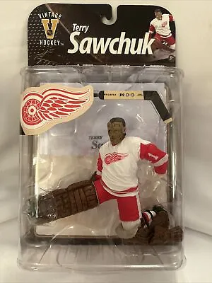 NIP Terry Sawchuk NHL Legends Series 8 McFarlane Detroit Red Wings Goalie Figure • $64.99