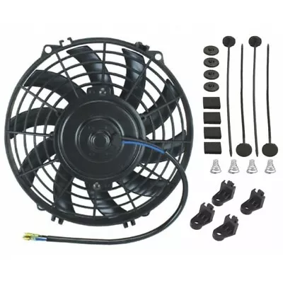 9 INCH 12v LOW PROFILE HIGH PERFORMANCE THERMO FAN 12volt • $29.95