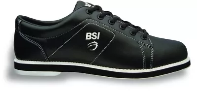 BSI Men's Classic Black Bowling Shoes • $51.46