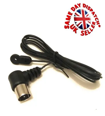 £5.45 • Buy Indoor FM Antenna 75 Ohm UNBAL Fits Yamaha Natural Sound Aerial Receiver Male 
