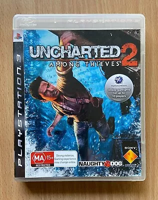 Uncharted 2 - Among Thieves *Complete* Sony PS3 PAL Region 4 • $4