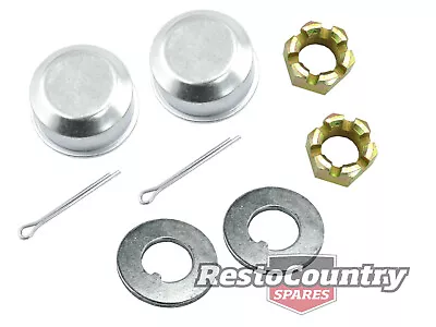 Holden Wheel Bearing Hub Nut +Cap +Washer Kit HK HT HG HQ HJ HX HZ WB • $25.90