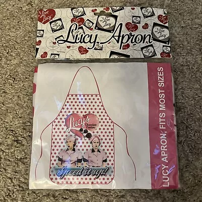 I Love Lucy Chocolate Factory Polyester Kitchen Apron • $19.99