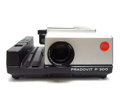 Leica Pradovit P300 Slide Projector With Leica Colorplan-P2 1:2.5/90 + Case • £266.27