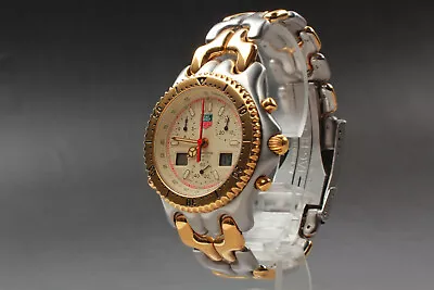 *MINT* TAG HEUER SEL.s/el CG1123-0 Chronograph SENNA SS 18k Gold Plated • $849.99