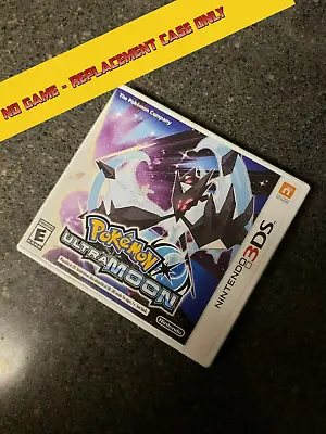  Pokemon Ultra Moon Case - Display Box 3ds NO GAME REPLACEMENT • $20