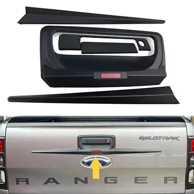 For Ford Ranger 2012-2022 PX PX2 PX3 MK3 Matt Black Tailgate Handle Trim Cover • $50.99