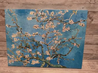 $11.96 • Buy Van Gogh Branches With Almond Blossom HD Prints Oil Painting On Canvas Wall Art