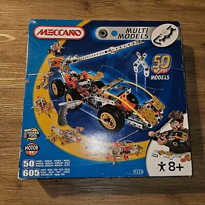 Meccano Set 9550 - 50 Best Of Multi Models Retro 1990's Set • £50