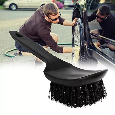 Car Wheel Cleaning Brush Tire Washing Clean Soft Nylon Bristle Cleaner Tool • $8.27