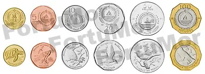 Cape Verde BIRDS Set Of 6 Coins 1 5 10 20 50 100 Escudos 1994 UNC • $22.88
